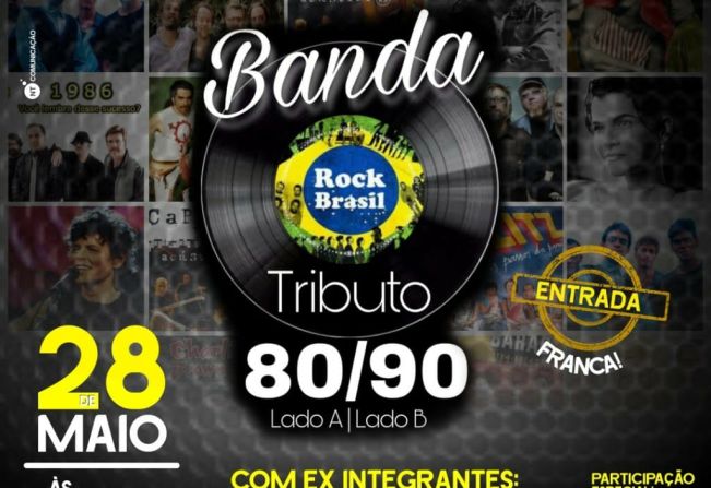 Neste sábado (28) tem show gratuito no Cine Teatro Municipal