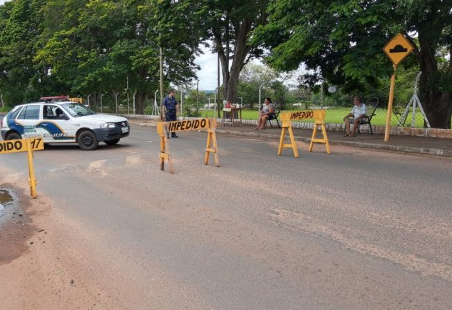 Atenção! Estrada de Paraguaçu de acesso ao Horto Florestal está interditada