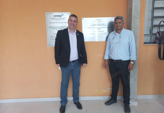Departamento de Turismo e Cultura marca presença na comemoração de 50 anos do Centro de Documentação e Apoio à Pesquisa na Unesp