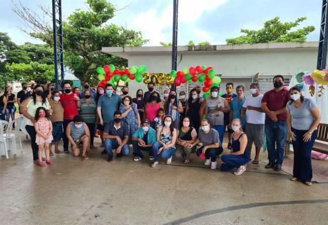 Caps realiza confraternização entre equipe e usuários