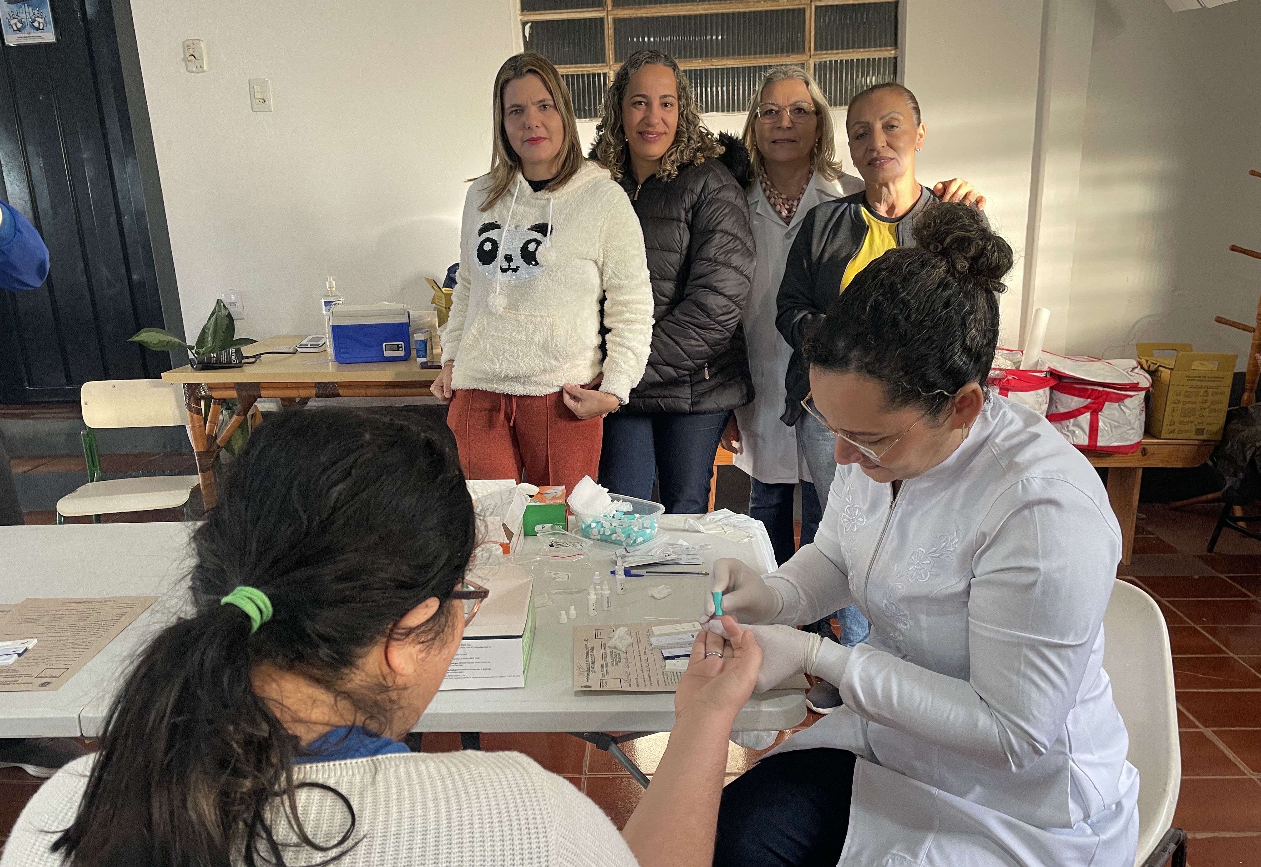 Academia da Saúde da Vila Gammon Recebe Ações de Prevenção na campanha 