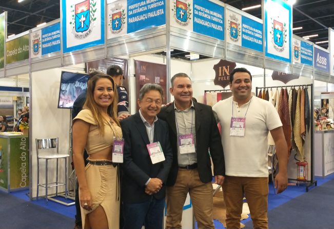 Paraguaçu marca presença com estande da Prefeitura e caravana de paraguaçuenses na Feira do Empreendedor, em São Paulo