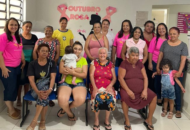 Outubro Rosa - ESF de Conceição de Monte Alegre realiza ação de prevenção e exames para mulheres no distrito