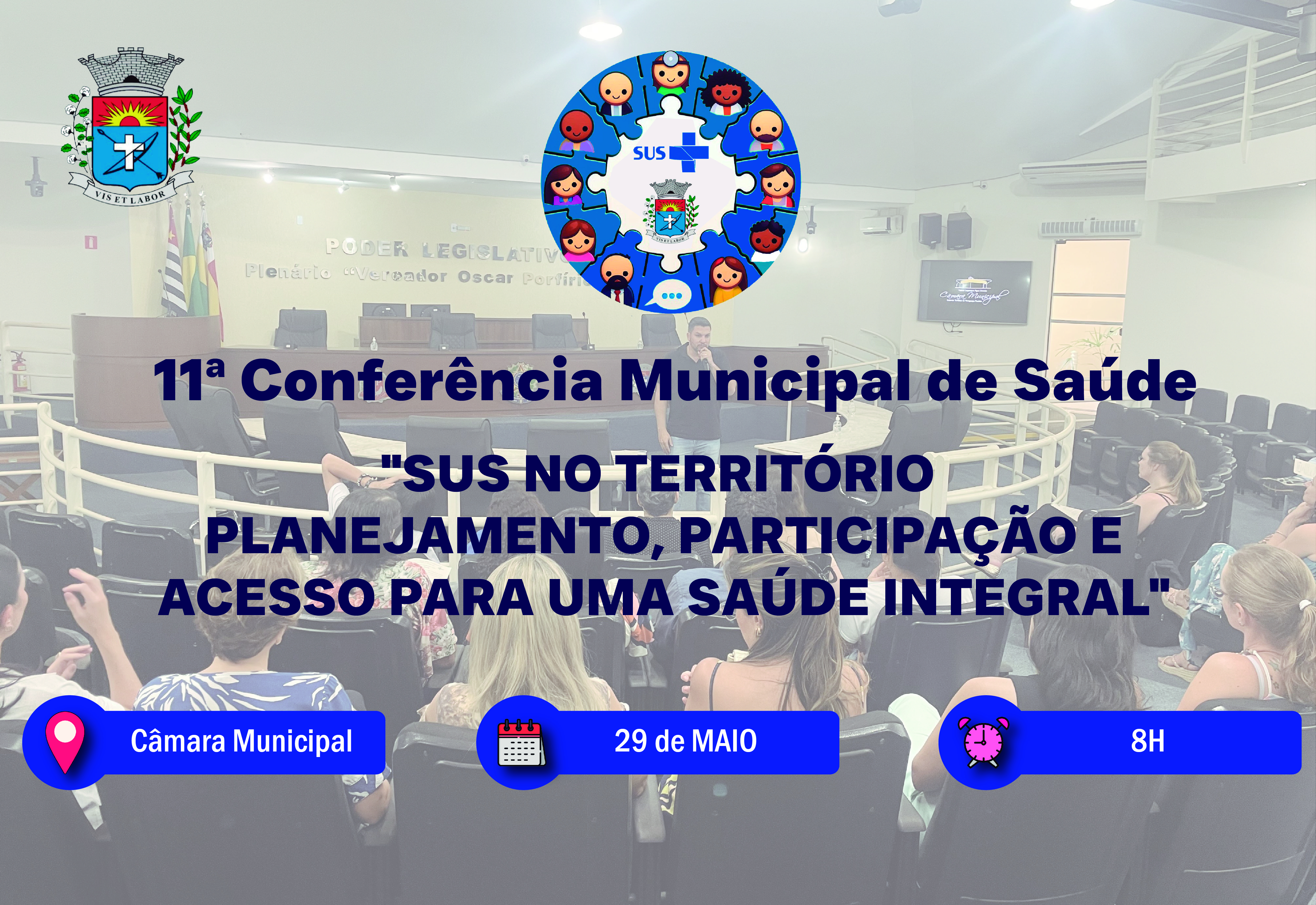 Paraguaçu Paulista Realizará 11ª Conferência Municipal de Saúde com Foco na Participação Popular