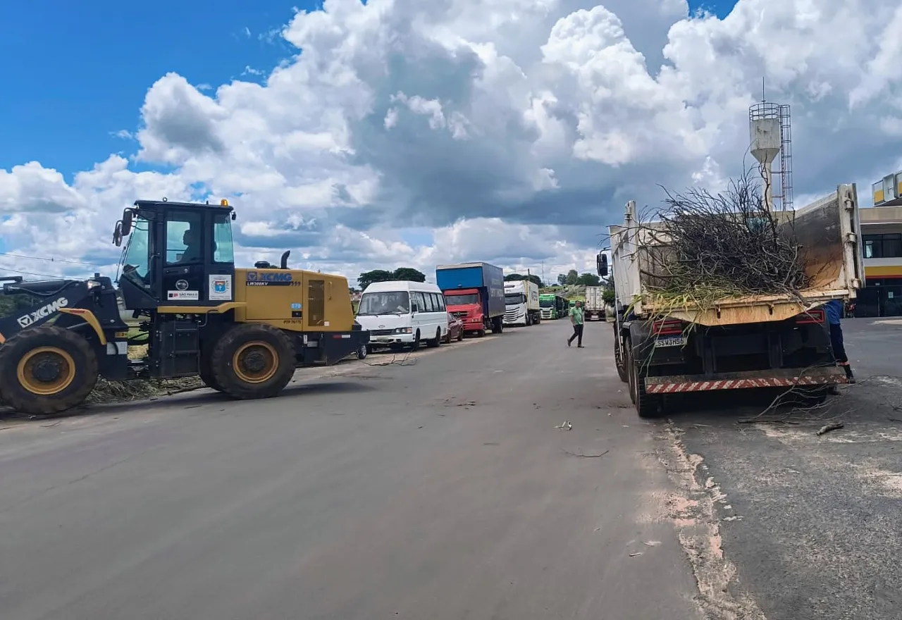 Entrada da cidade pela 