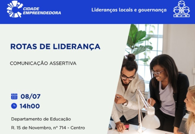 Servidores públicos são convidados para capacitação em comunicação assertiva e liderança