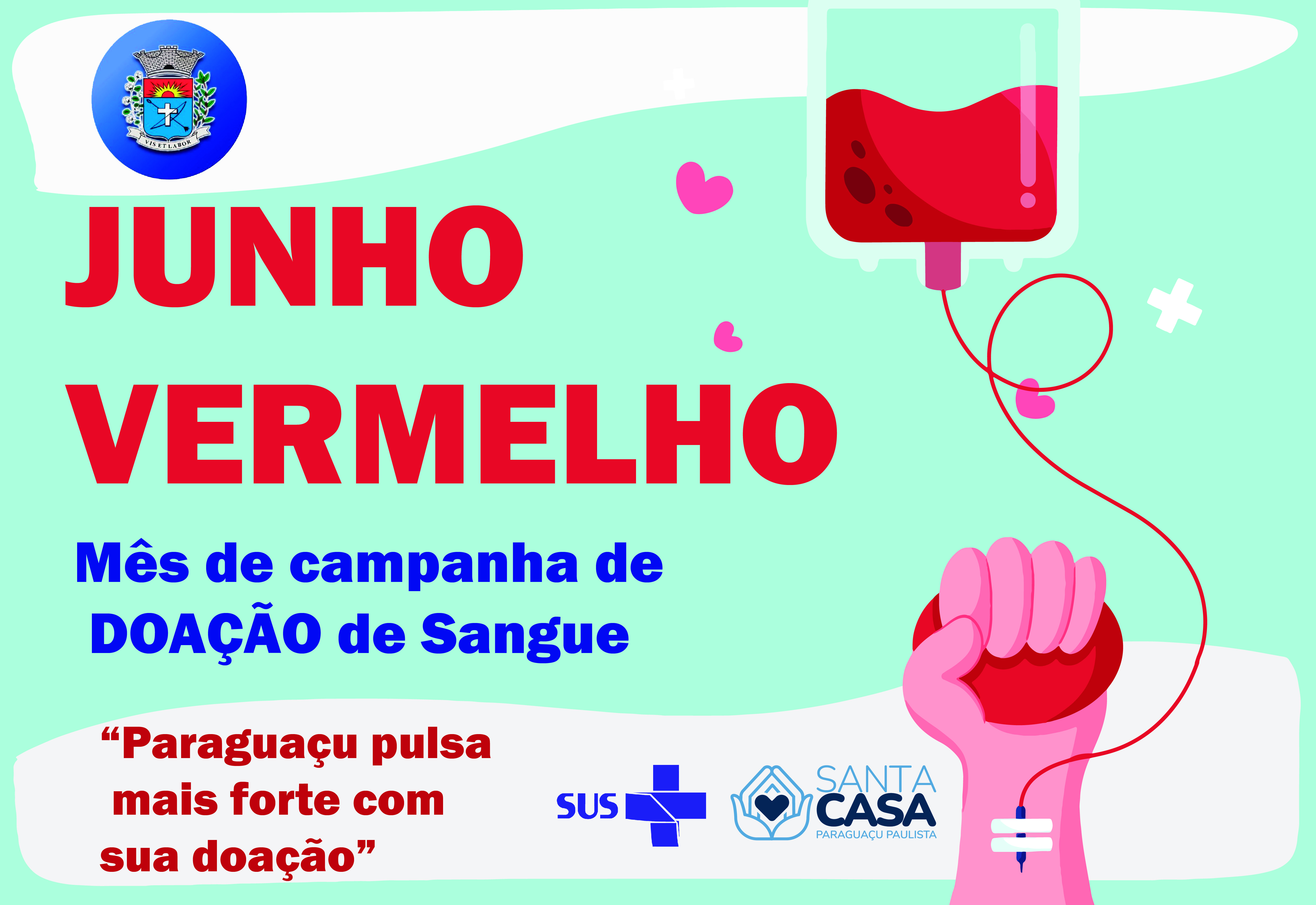 Junho Vermelho: Paraguaçu Paulista Lidera Pelo Exemplo na Doação de Sangue e Recebe Reconhecimento Nacional