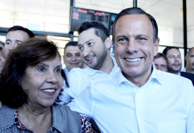 Prefeita Almira acompanha governador Doria em visita à região