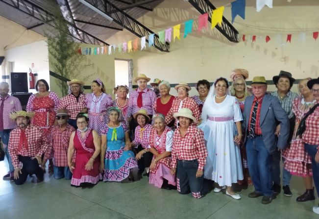Arraiá do Centro de Convivência de Idosos