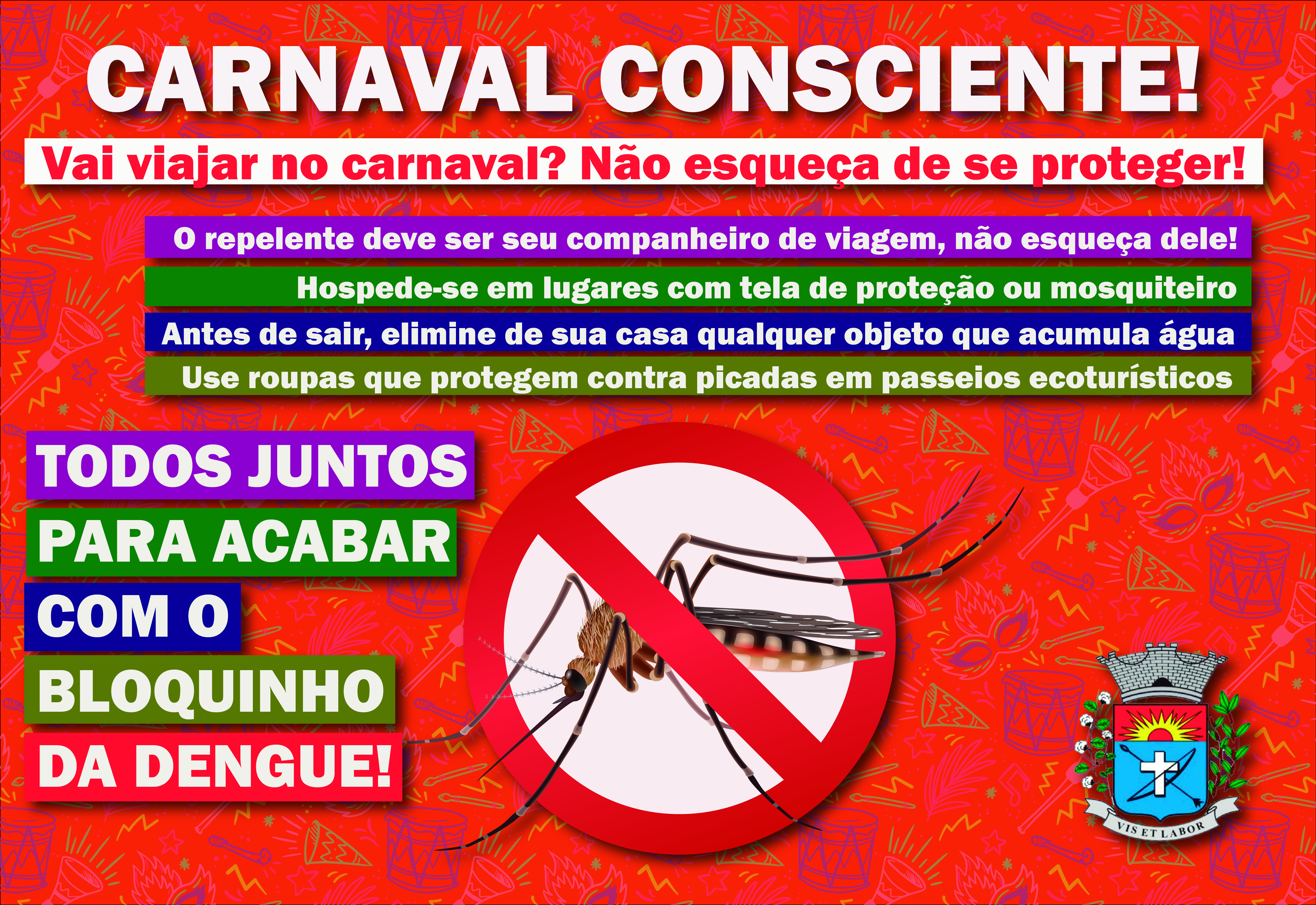 Carnaval Consciente: Proteja-se da Dengue Durante a Folia!