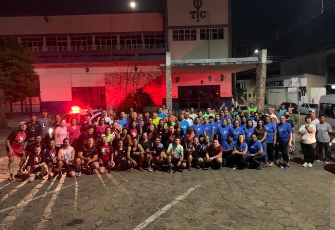 Caminhada da Independência reúne atletas em Paraguaçu Paulista