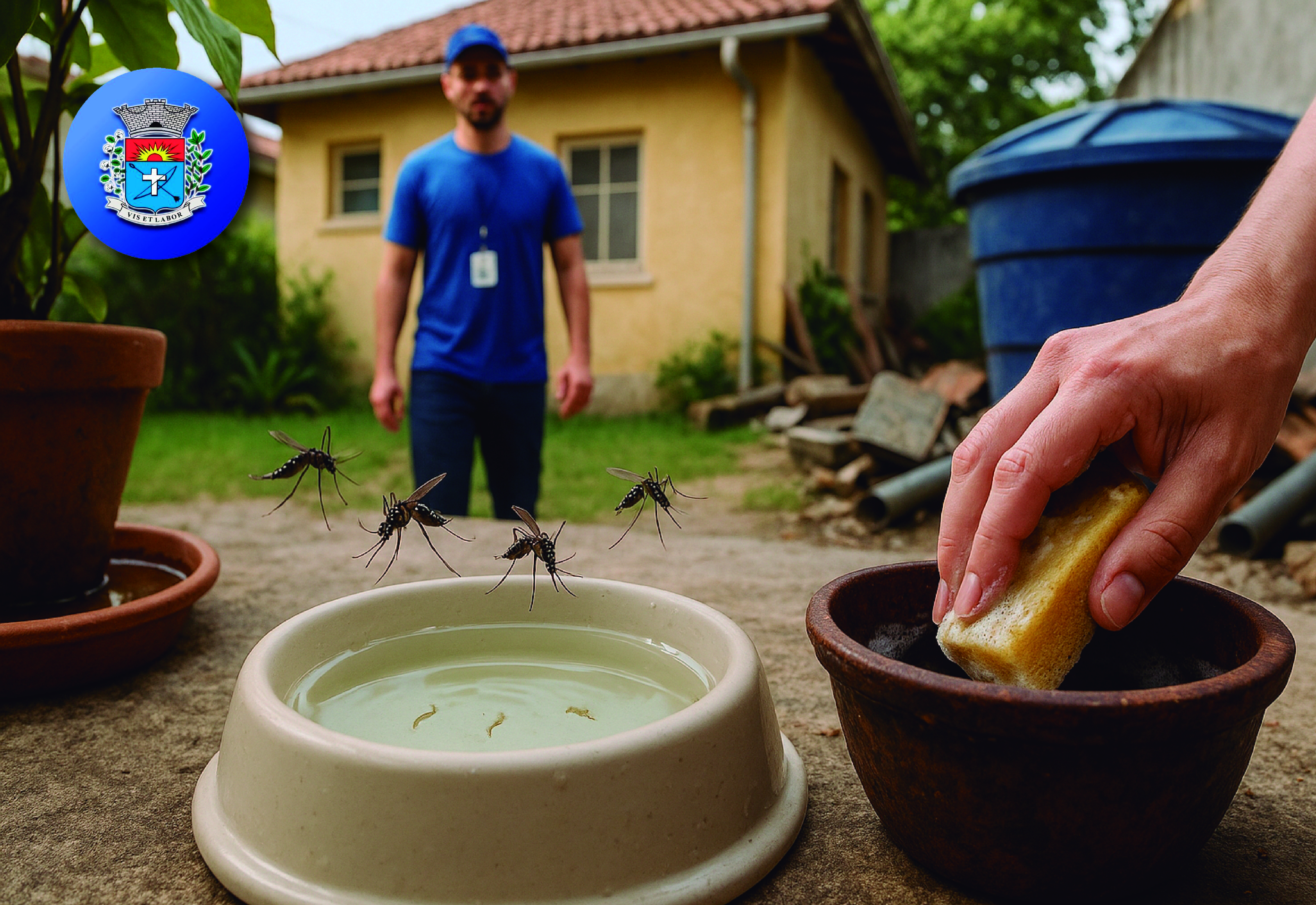 Paraguaçu Paulista intensifica combate à dengue: Prevenção nos quintais é a chave