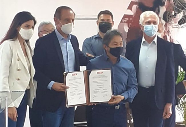 Antian assina convênio com Sesi Atleta do Futuro