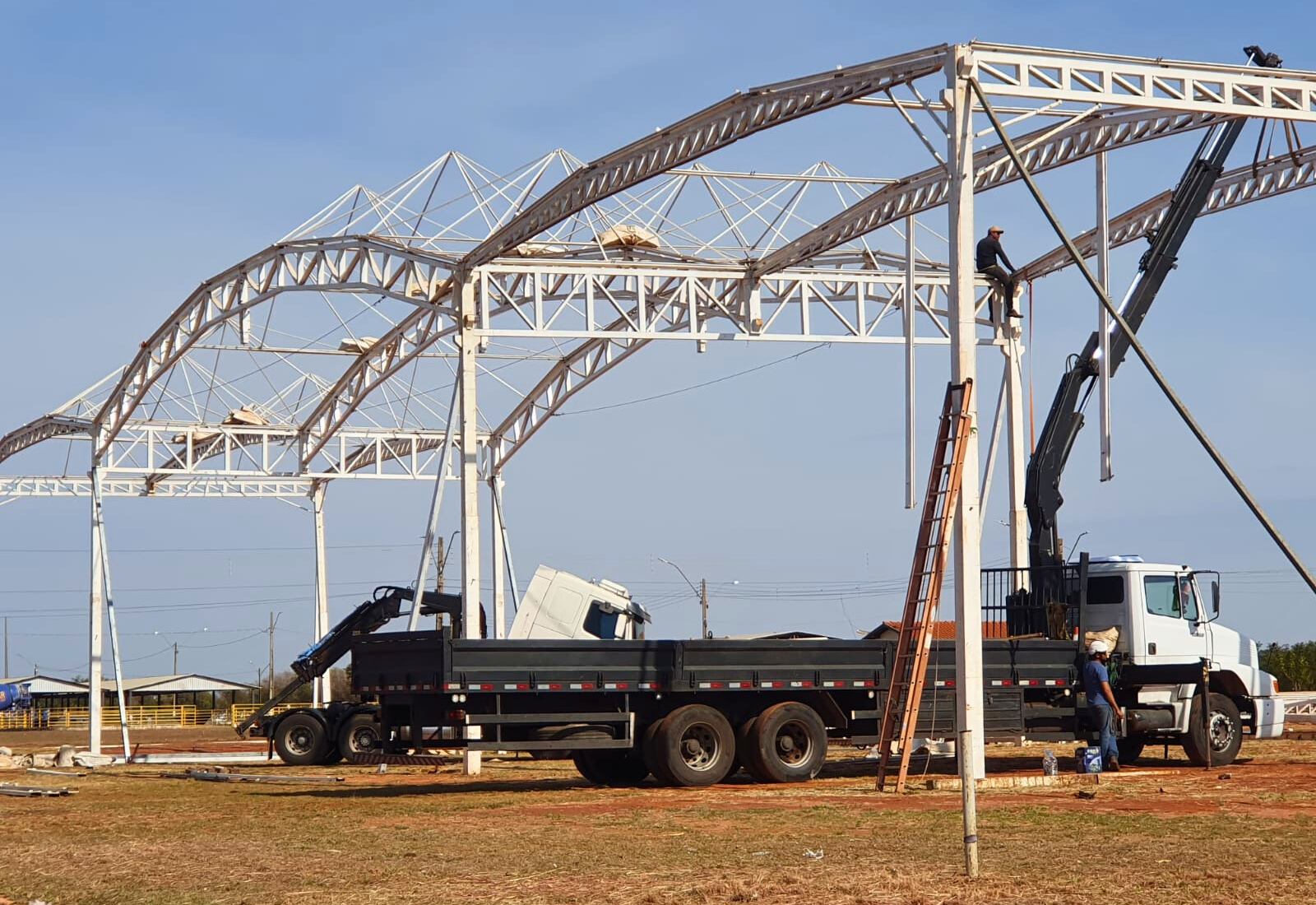 Centro de Convergência vira canteiro de obras para a Expo Paraguaçu 2025