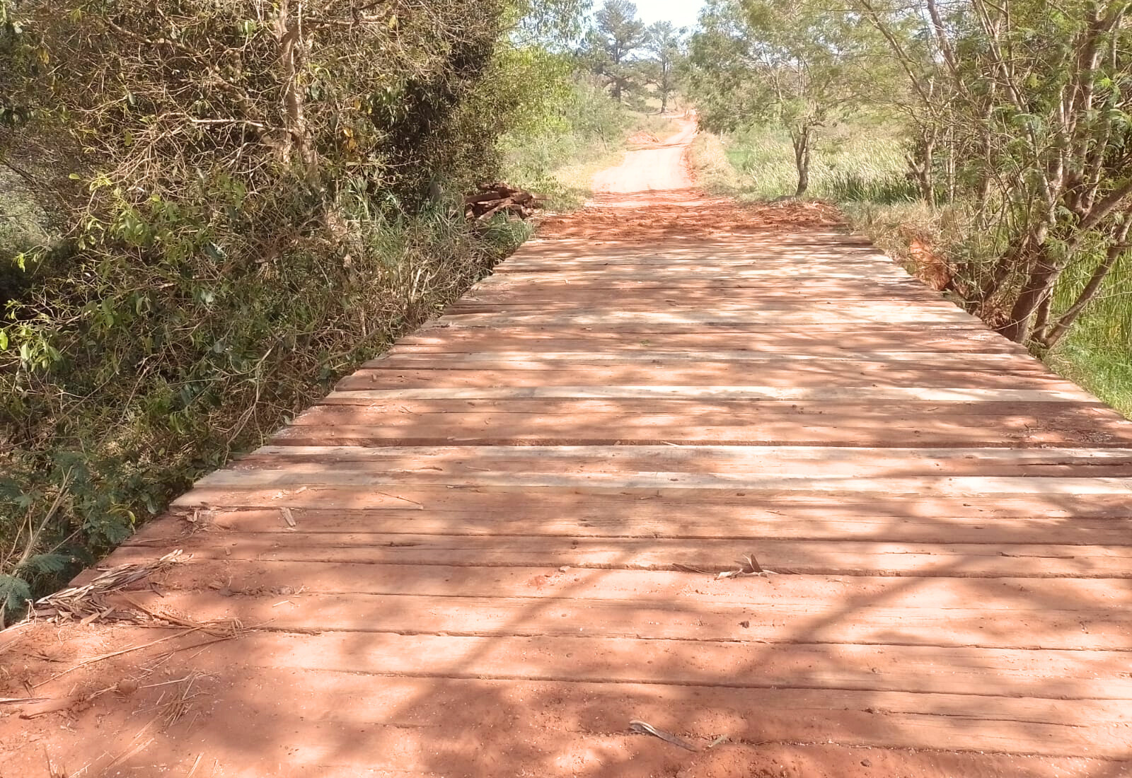Ponte da Água do Sapé recebe manutenção e garante mais segurança aos usuários da região