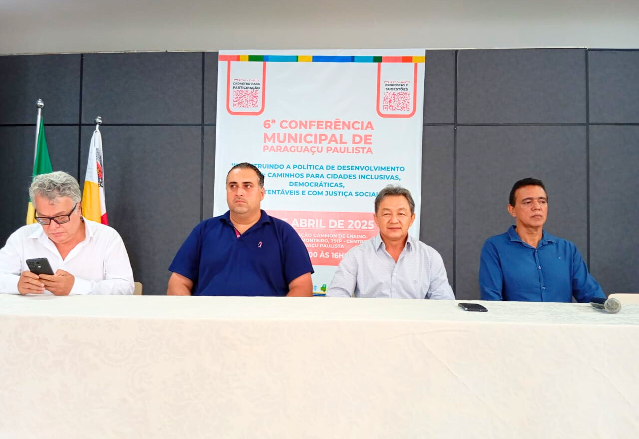 Conferência Municipal da Cidade traz palestras e debates sobre importantes pilares de desenvolvimento