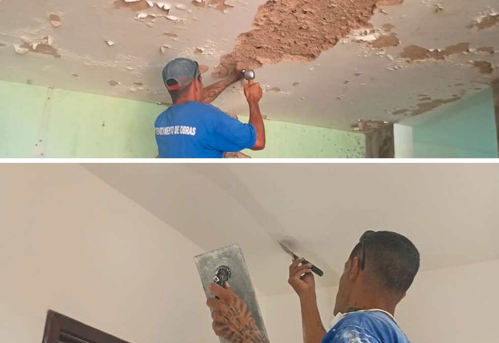 Prédio do antigo Postão recebe preparativos para pintura e futura reabertura com novos serviços de saúde