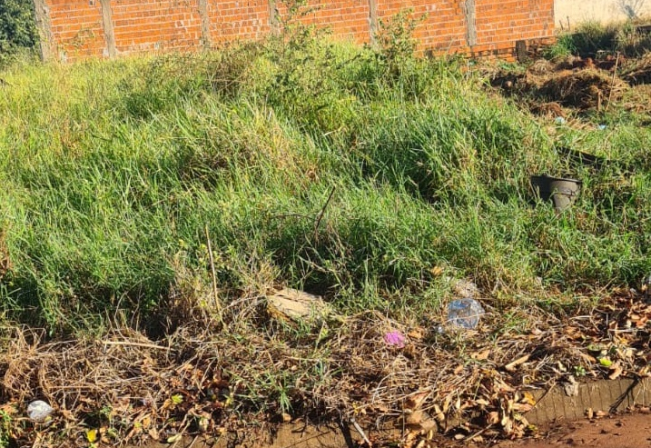 Prefeitura de Paraguaçu Paulista previne foco de doenças com limpeza de terreno no Jardim Bela Vista