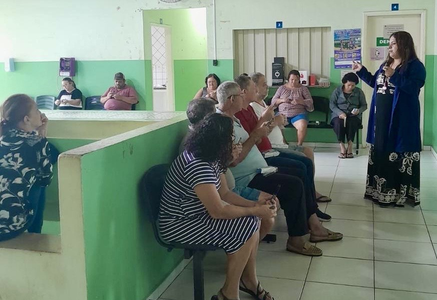 ESF Vila Nova Amplia Alcance: Novo Encontro Reforça Cuidados com Diabetes e Entrega Canetas de Insulina Reutilizáveis