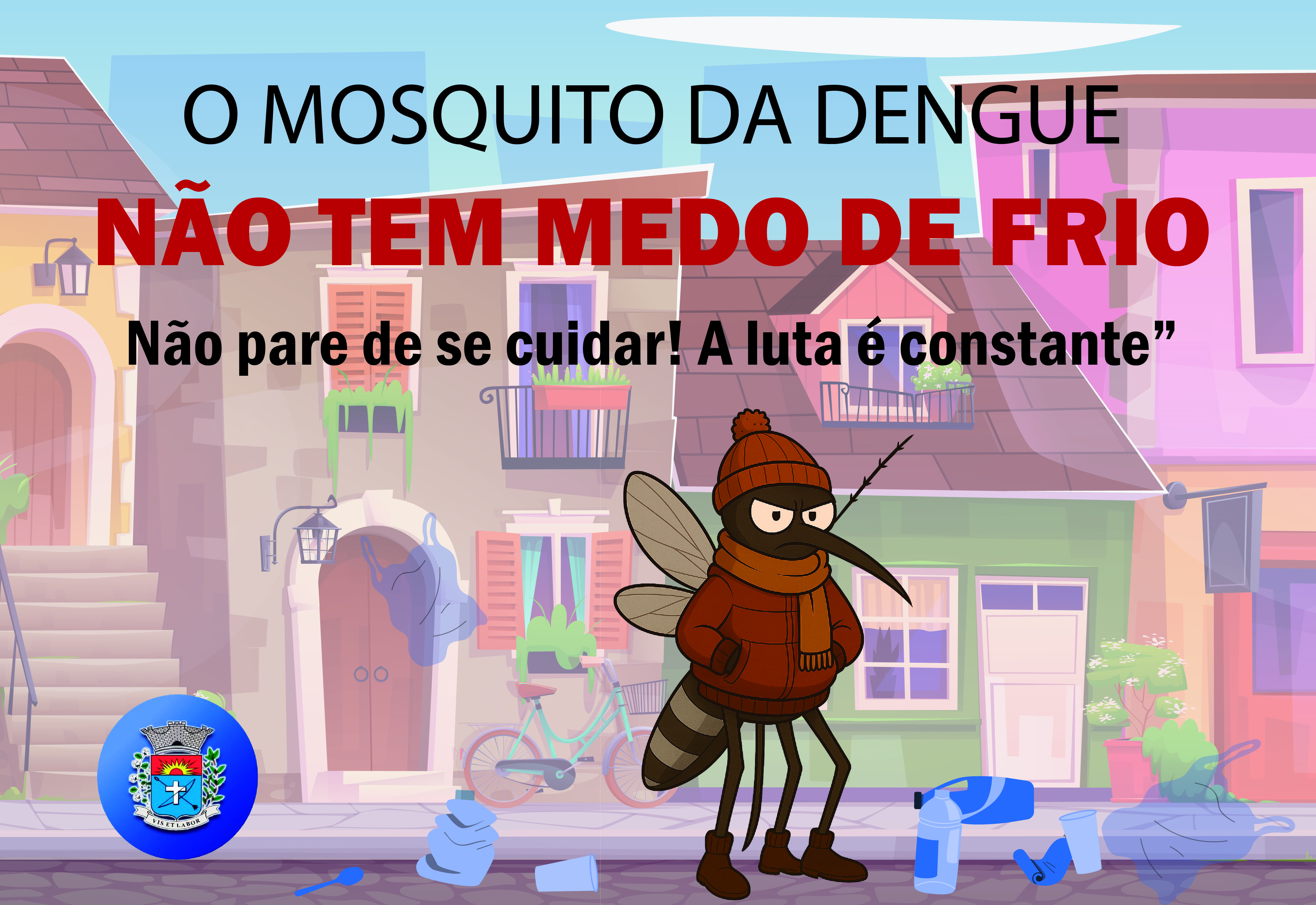 Com a chegada das temperaturas mais amenas e, em alguns dias, do frio intenso, surge uma falsa sensação de que o mosquito Aedes aegypti, transmissor da Dengue, para de agir. No entanto, a Secretaria Municipal de Saúde da Prefeitura de Paraguaçu Paulista a
