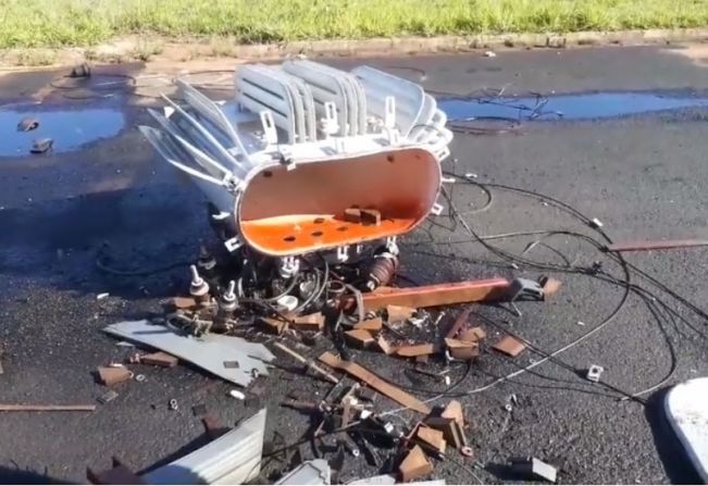 Prefeitura de Paraguaçu tem prejuízo de R$ 30 mil com depredação de transformadores e furto de fios de cobre