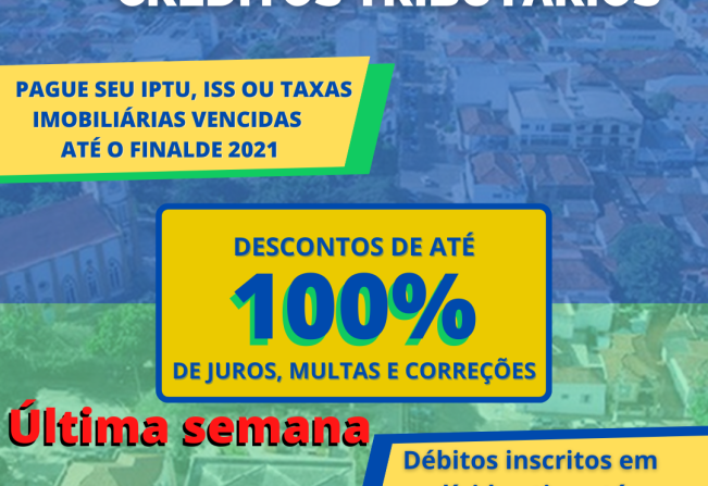 Remissão parcial de créditos tributários
