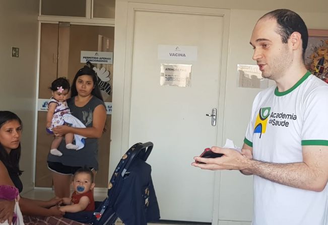 UBS VII da Barra Funda promove orientação sobre a importância da lavagem das mãos