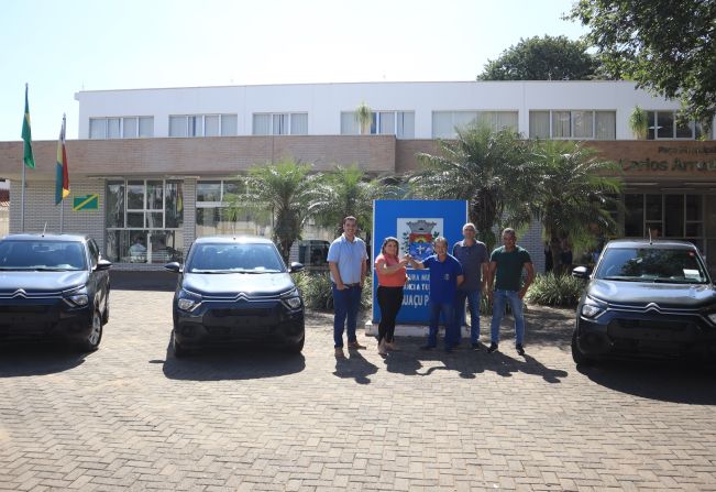 Prefeitura adquire novos veículos para o Departamento de Saúde