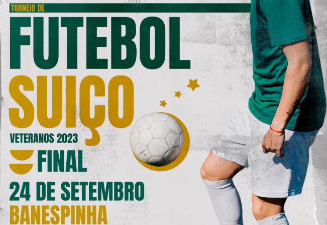Domingo tem a semifinal do Torneio de Futebol Suíço Veteranos 2023