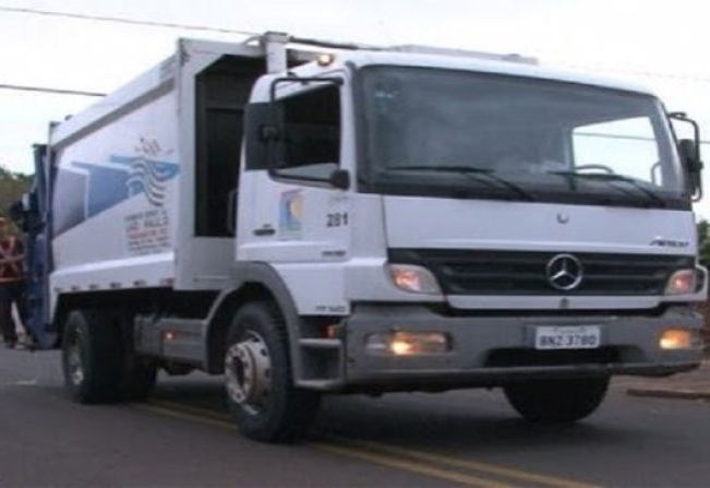 Coleta de lixo no centro de Paraguaçu tem inicio a partir das 13h neste sábado, dia 16