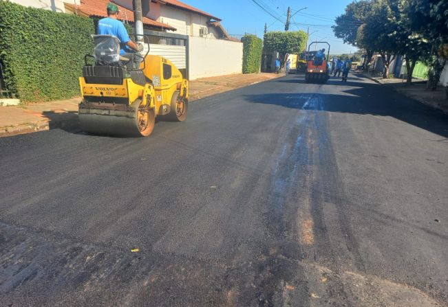 Prefeitura supera marca de 22 mil metros quadrados de recapeamento asfáltico em Paraguaçu Paulista