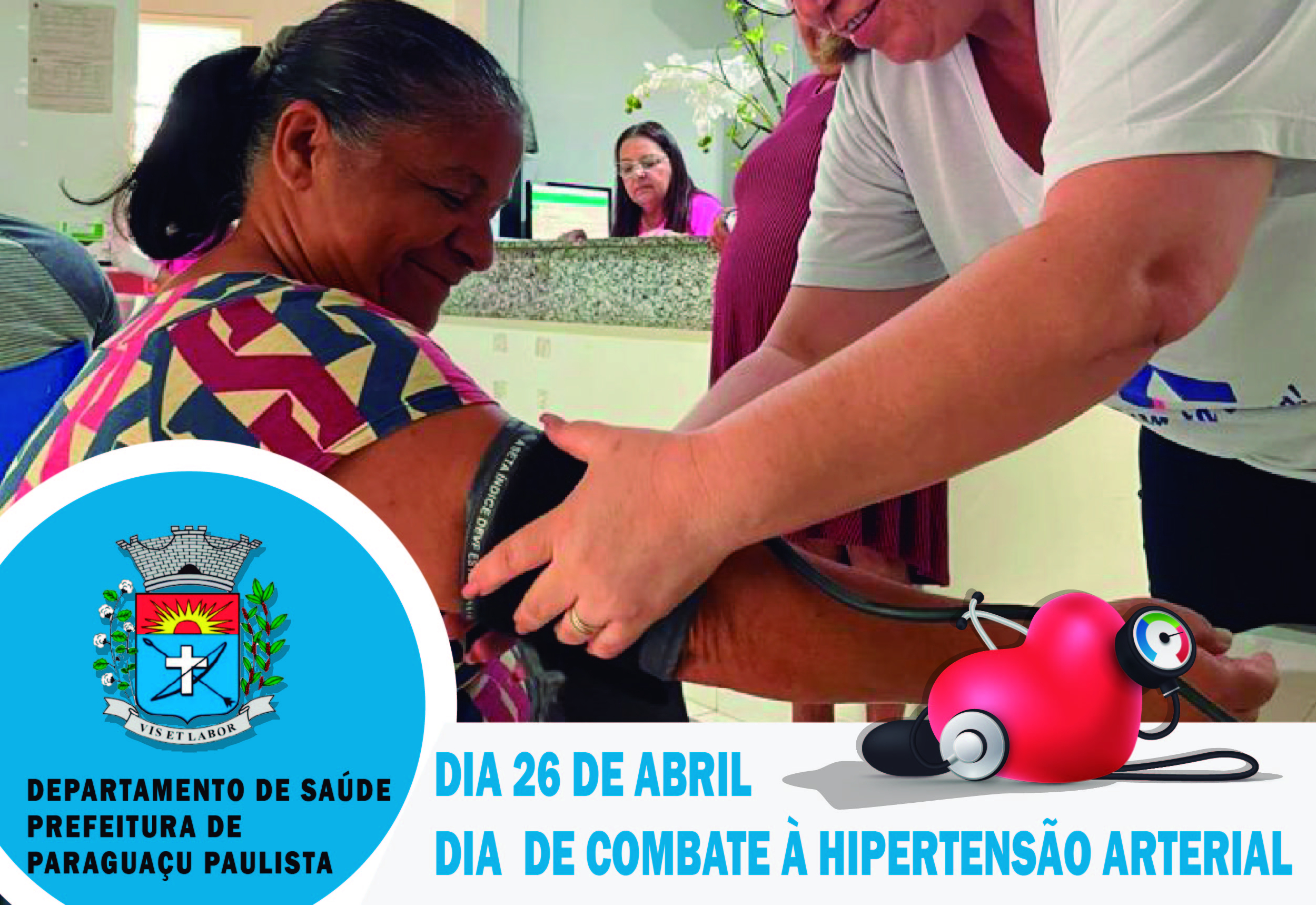 26 de Abril é o Dia Nacional de Combate à Hipertensão Arterial