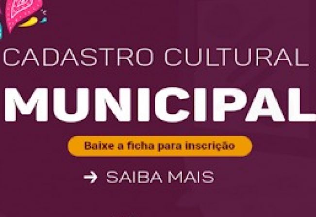 Departamento de Turismo e Cultura reabre cadastros para artistas locais