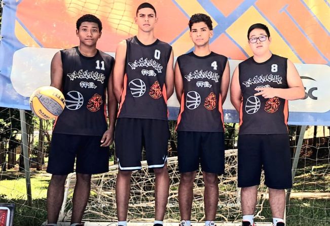 Equipe paraguaçuense brilha em Torneio de Basquete 3x3 em Presidente Prudente