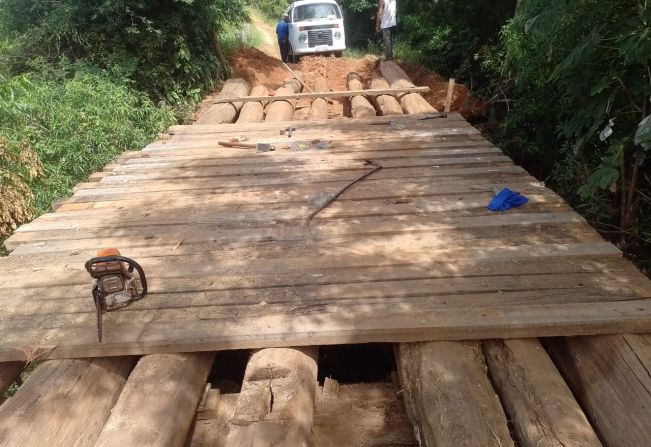 Prefeitura de Paraguaçu vai entregar nova ponte na Água da Paina