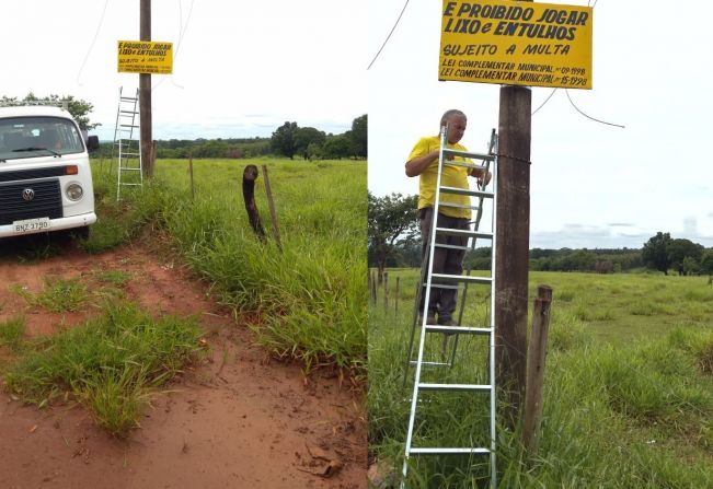 Prefeitura de Paraguaçu intensifica fiscalização contra descarte irregular de lixo