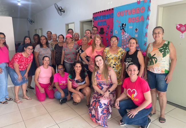 Pacientes da Unidade de Saúde da ‘Fercon’ recebem orientações, ganham brindes e participam de sorteio