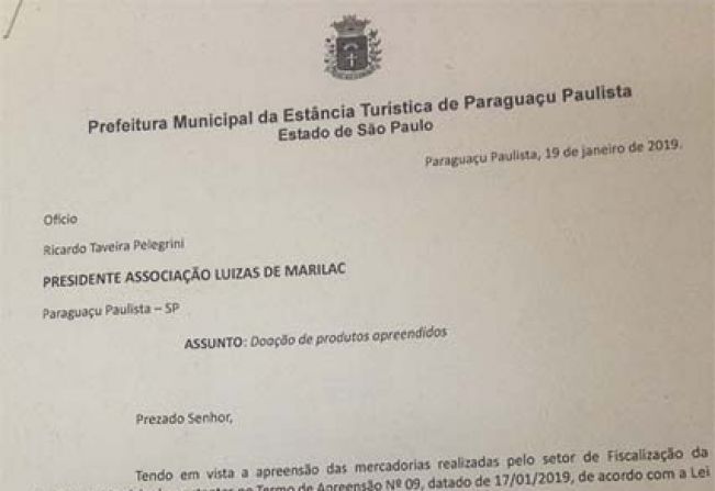  Vendedor ambulante, de Avaré, se recusa a pagar licença e tem produto apreendido