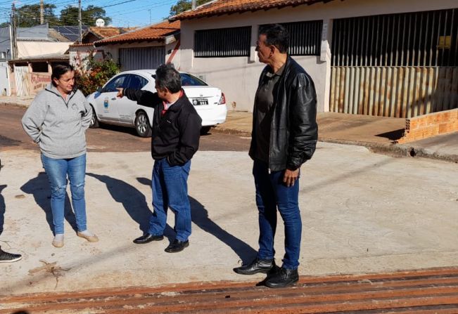 Paraguaçu vem realizando obras importantes para a drenagem das águas das chuvas