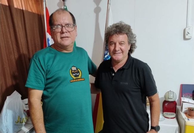 Talismã corintiano visita o Departamento de Esporte e Lazer