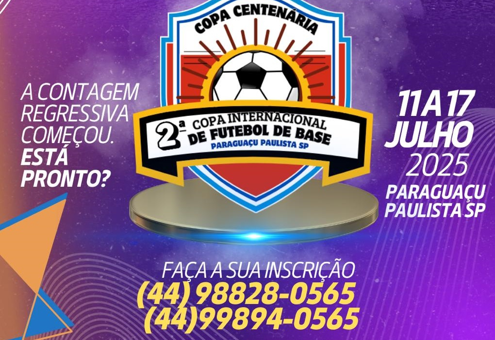 Copa Internacional de Futebol de Base pode movimentar mais de R$ 1 milhão na economia local