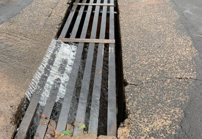 Limpeza das galerias e bueiros começa a dar resultado