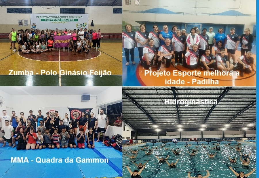 Semana esportiva movimenta Paraguaçu com atividades gratuitas para todas as idades
