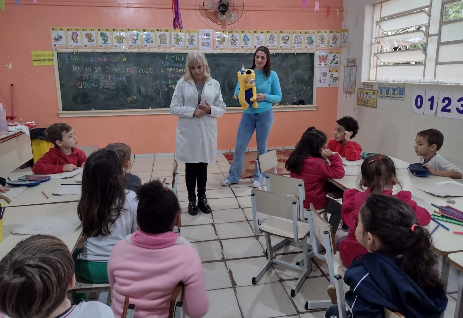 Sorriso Saudável Desde Cedo: Saúde na Escola Leva Orientação Odontológica à EMEI Dona Cota