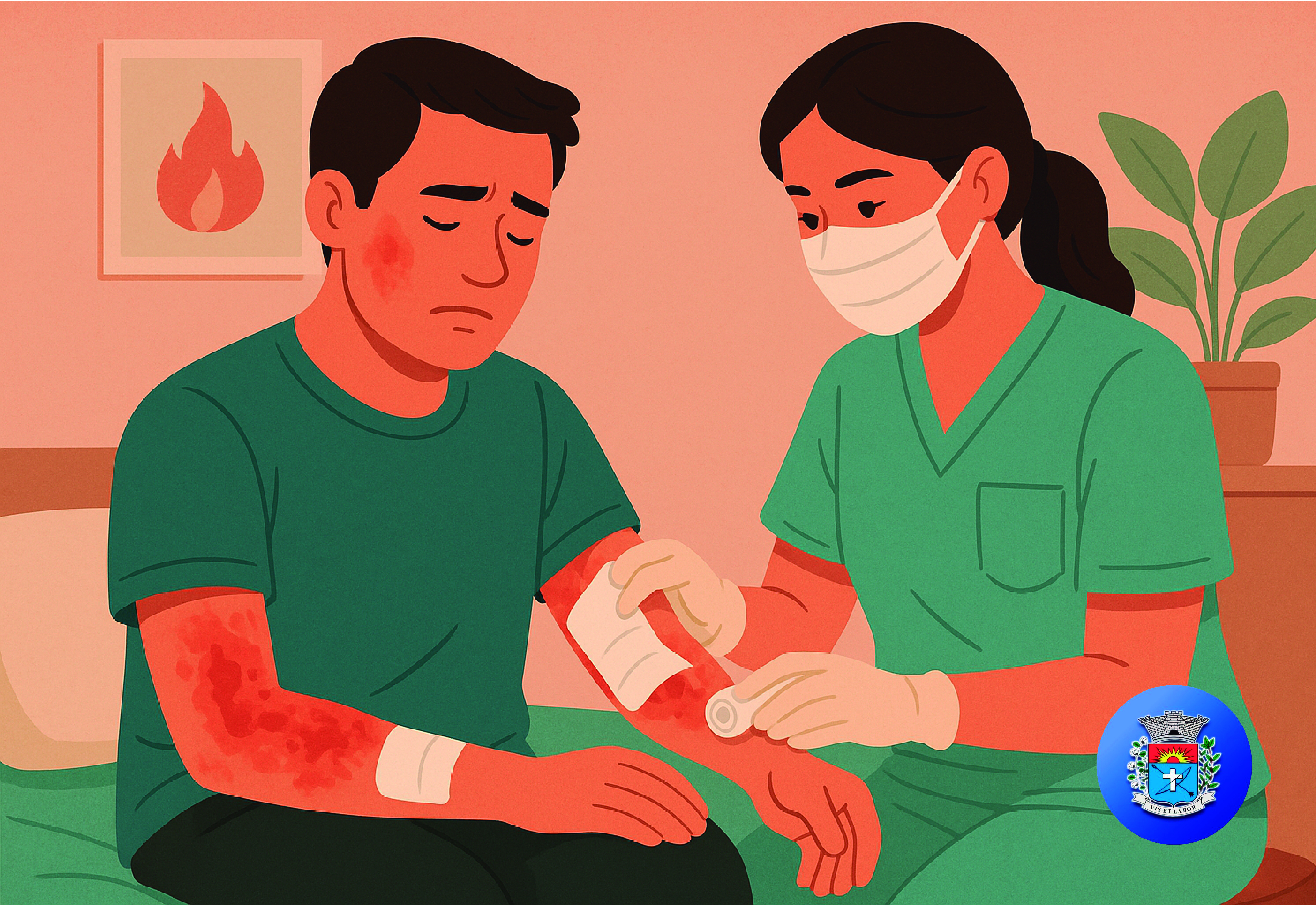 No Dia Nacional de Luta Contra Queimaduras, um alerta para a prevenção de acidentes domésticos