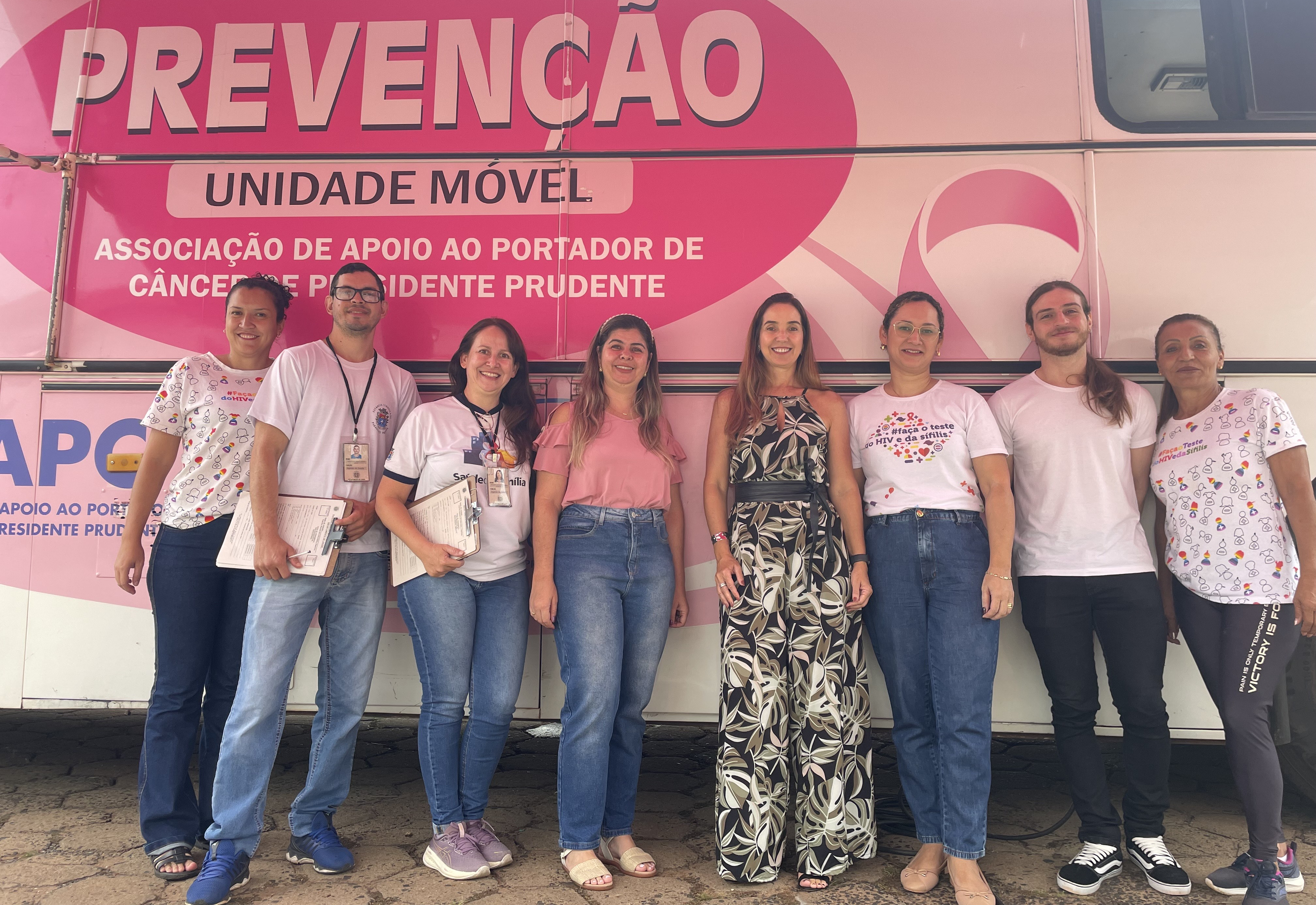 Paraguaçu oferece ônibus de coleta de exame preventivo feminino