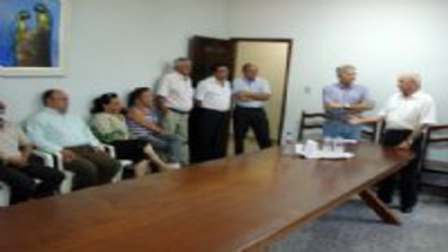 Prefeito recepciona o presidente da Codasp em Paraguaçu