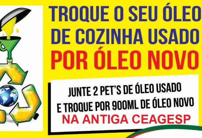 Paraguaçu faz troca de óleo usado por novo nesta quarta-feira, 24