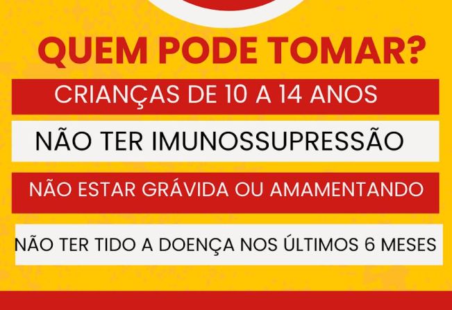 Paraguaçu inicia vacinação contra dengue para crianças de 10 a 14 anos 