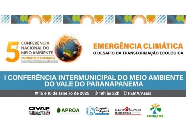 Civap e Prefeitura de Paraguaçu convidam para 'Conferência Intermunicipal de Meio Ambiente'